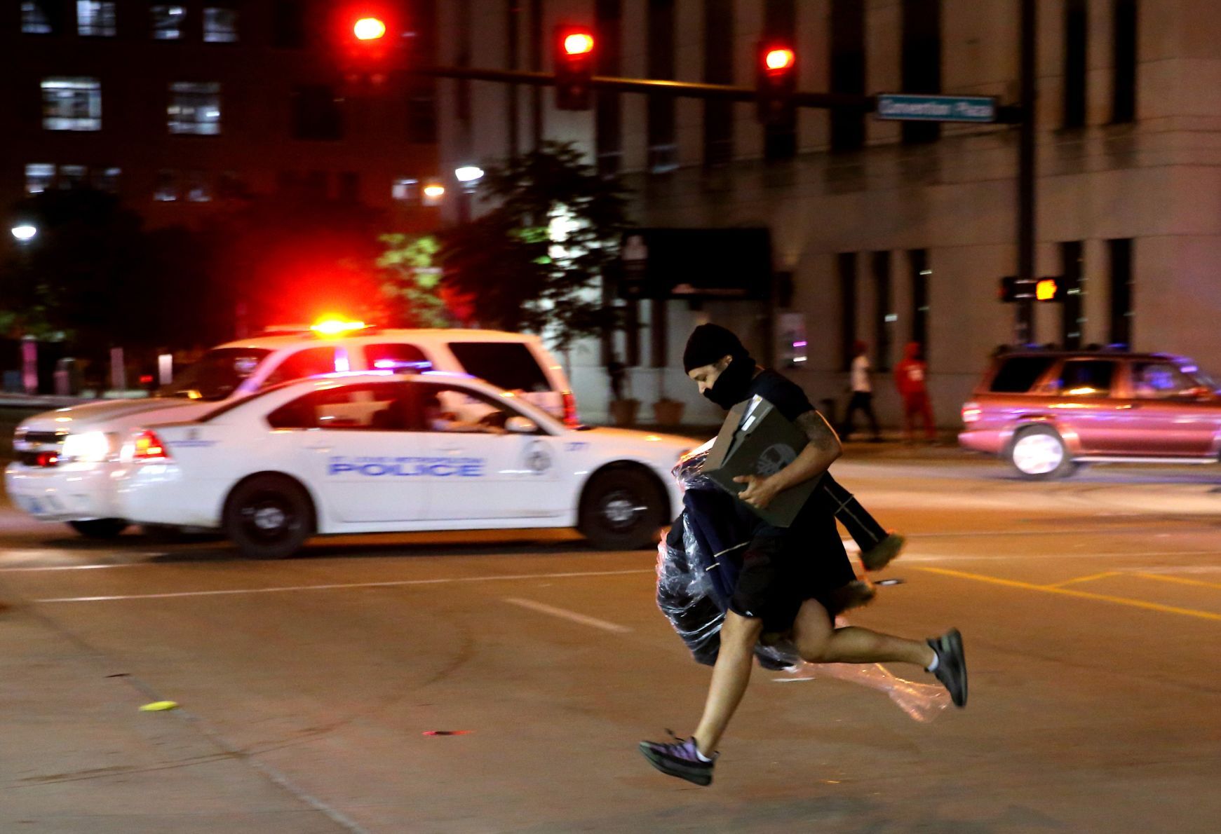 Downtown St. Louis riot